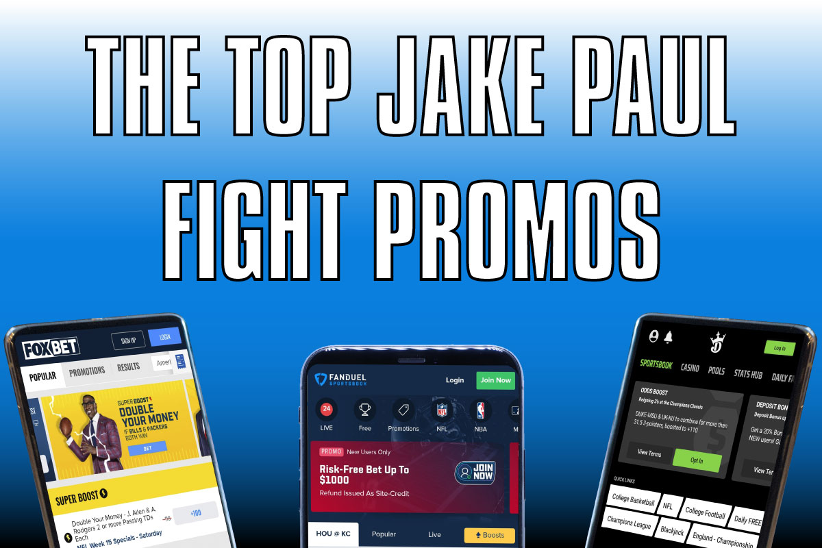 best jake paul fight betting promos