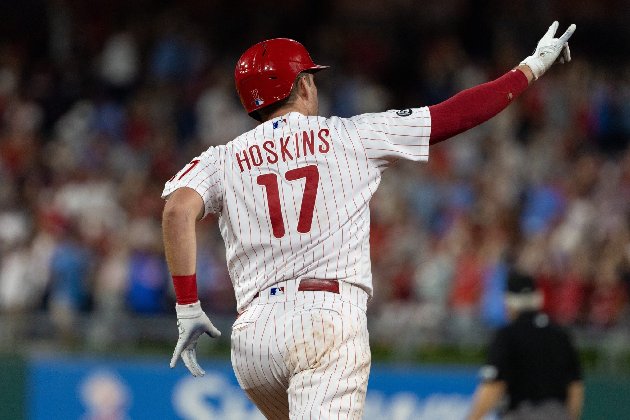 Just Brutal: Rhys Hoskins Likely Done For Season, Zach Eflin Scratched