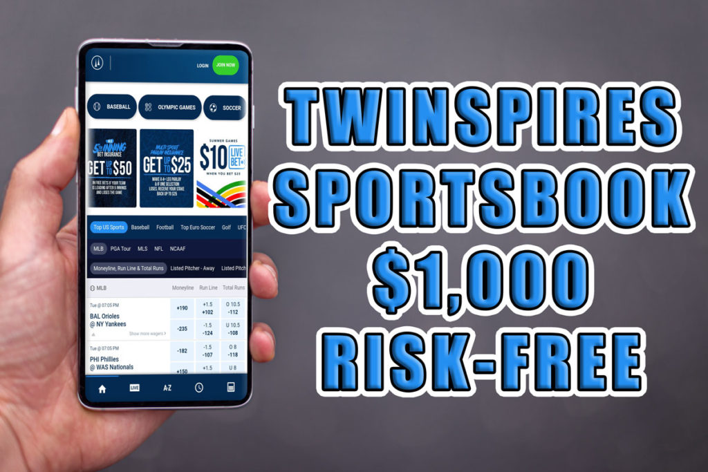 TwinSpires Sportsbook PA Is Now Live, Offers 1,000 RiskFree Bet