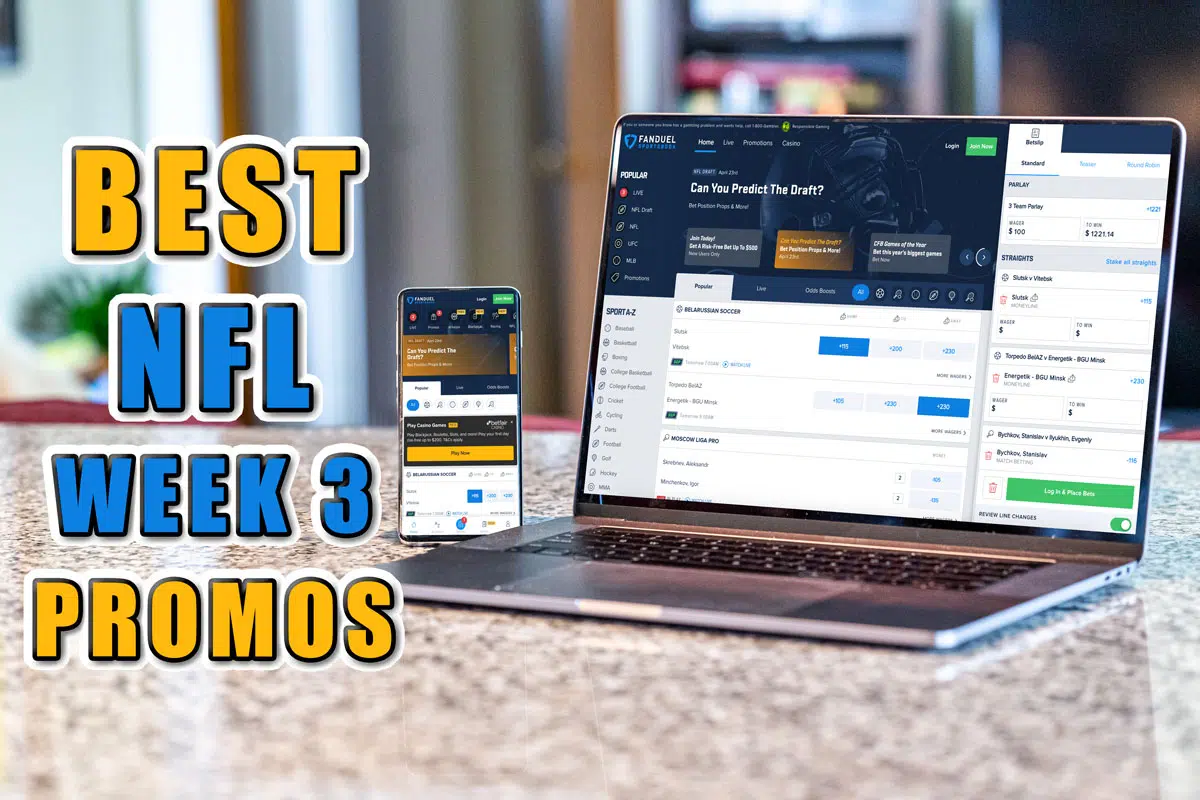 best nfl week 3 betting promos