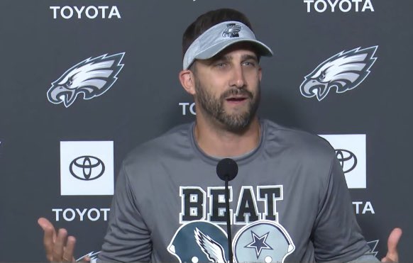 Nick Sirianni’s Choice in Wardrobe Has the Cowboys’ Attention