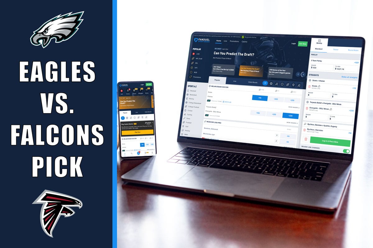 Eagles vs. Falcons Pick, Odds, ATS Prediction Crossing Broad