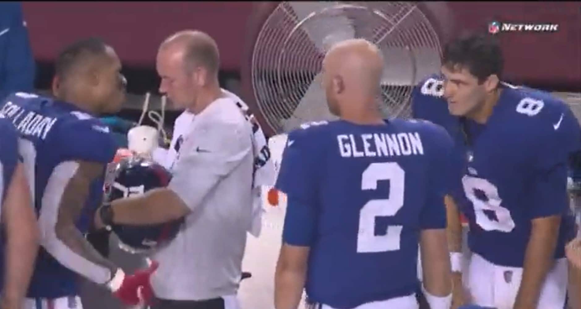 Kenny Golladay Gave Daniel Jones an Earful on Thursday Night Football