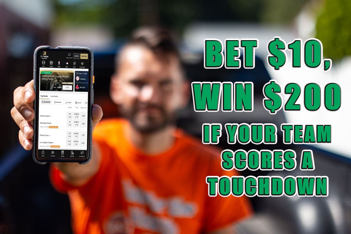 BetMGM Is Running a Bet $10, Win $200 Promo If The Eagles Score a Touchdown