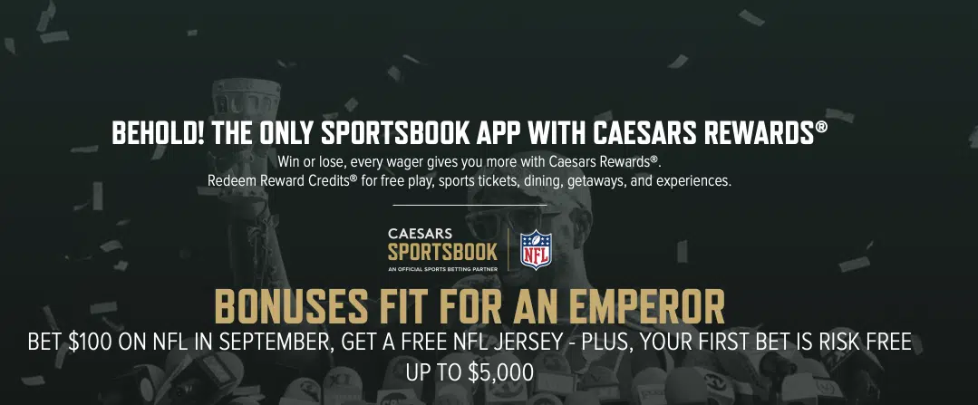 caesars sportsbook promo code