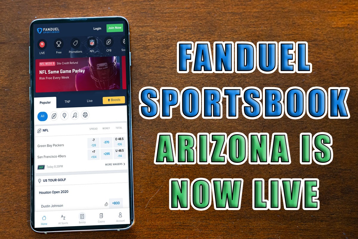 FanDuel Sportsbook Arizona Promos For Week 1