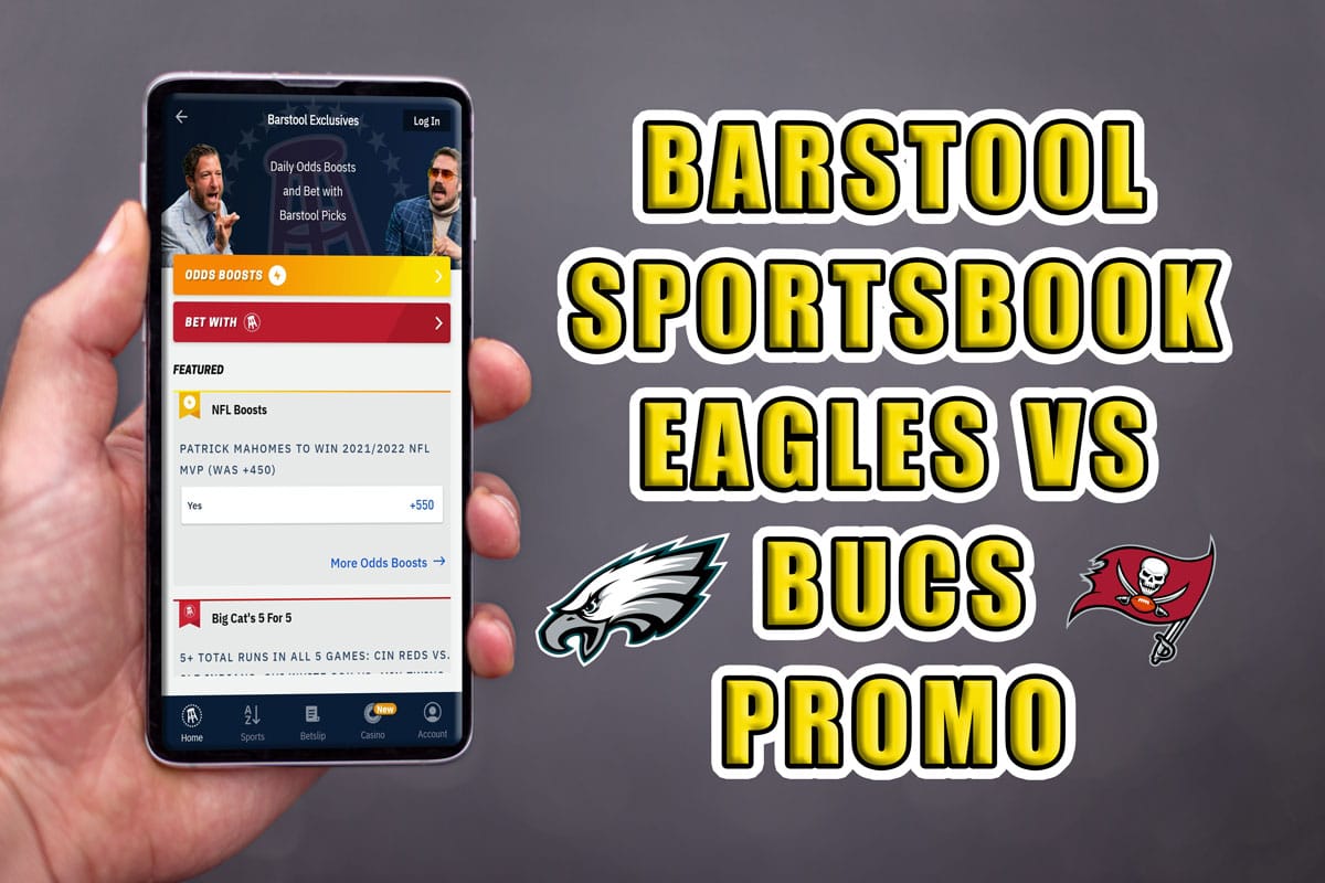Barstool Sportsbook Promo Offers Crazy Bet $1, $52 Bonus if Eagles Record Sack