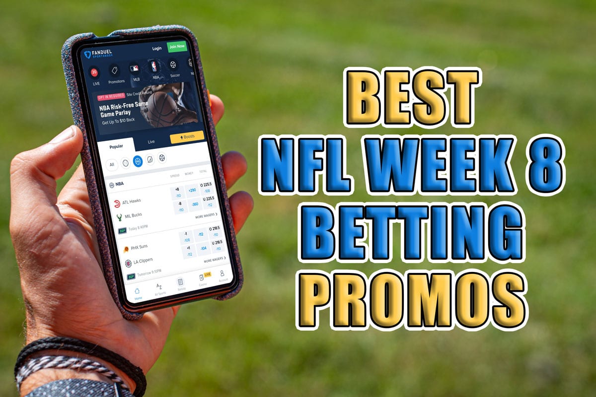 best nfl week 8 betting promos