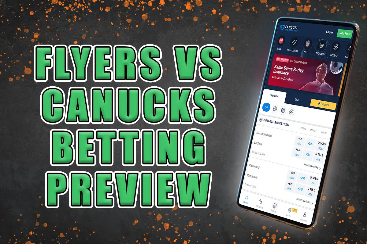 Flyers vs. Canucks Betting Odds, Pick, Prediction (October 28, 2021