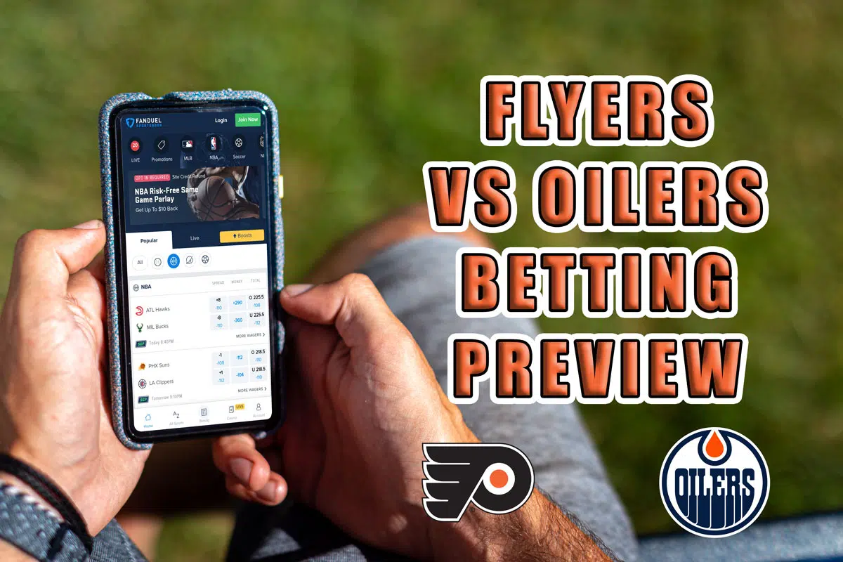 Flyers vs. Oilers betting
