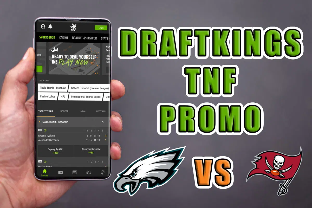 draftkings sportsbook eagles bucs promo