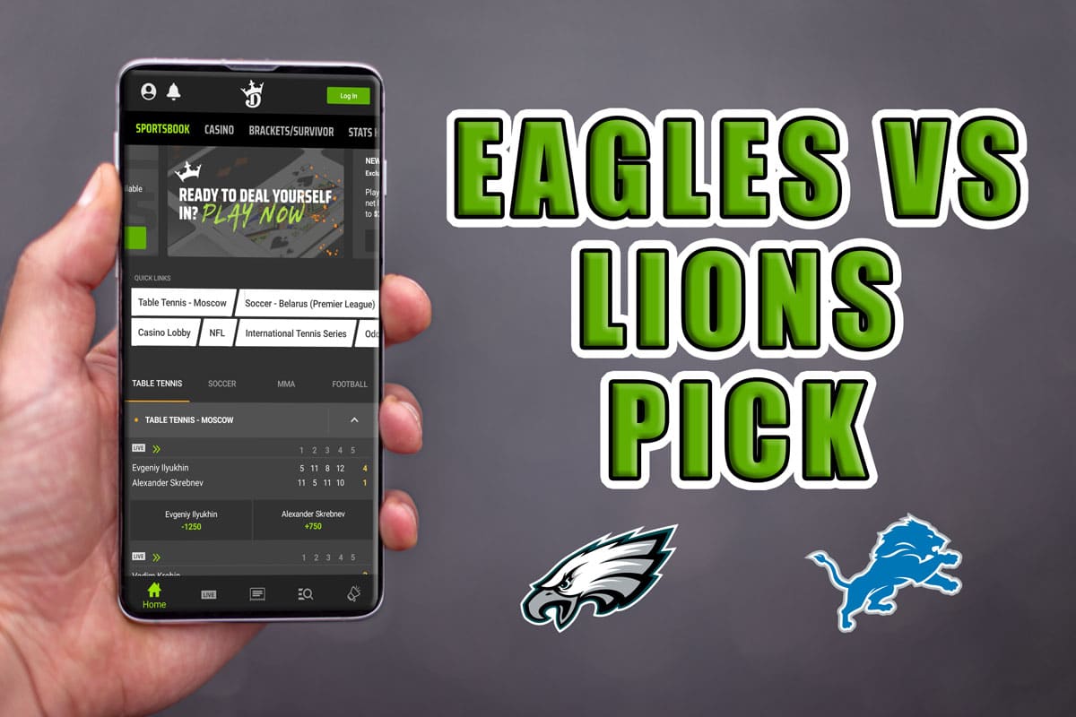 Eagles vs. Lions Odds, Picks, Prediction (NFL Week 8) Crossing Broad