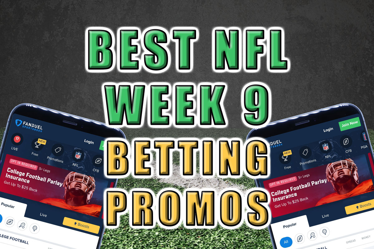 best nfl bets week 9