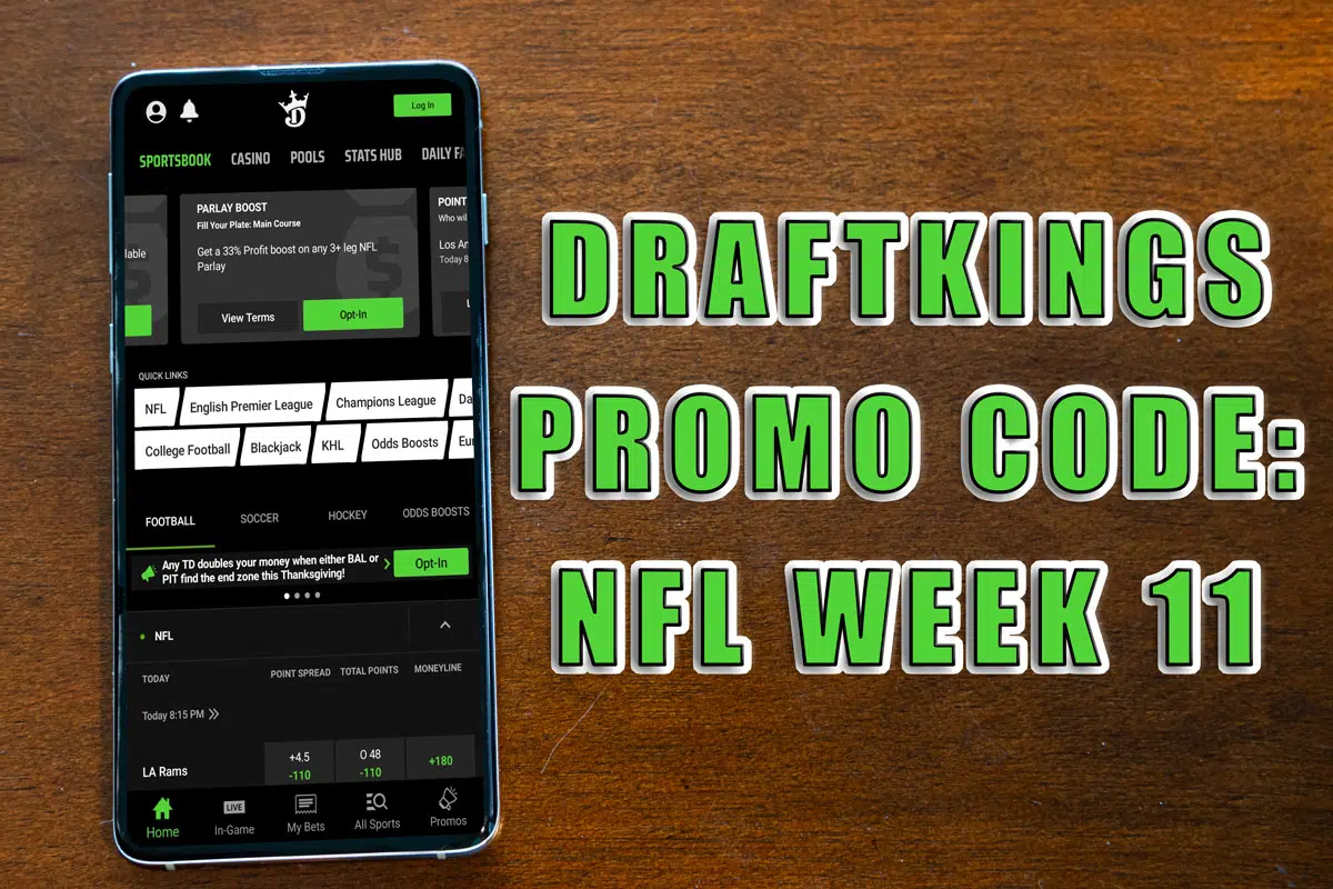draftkings promo code nfl week 11
