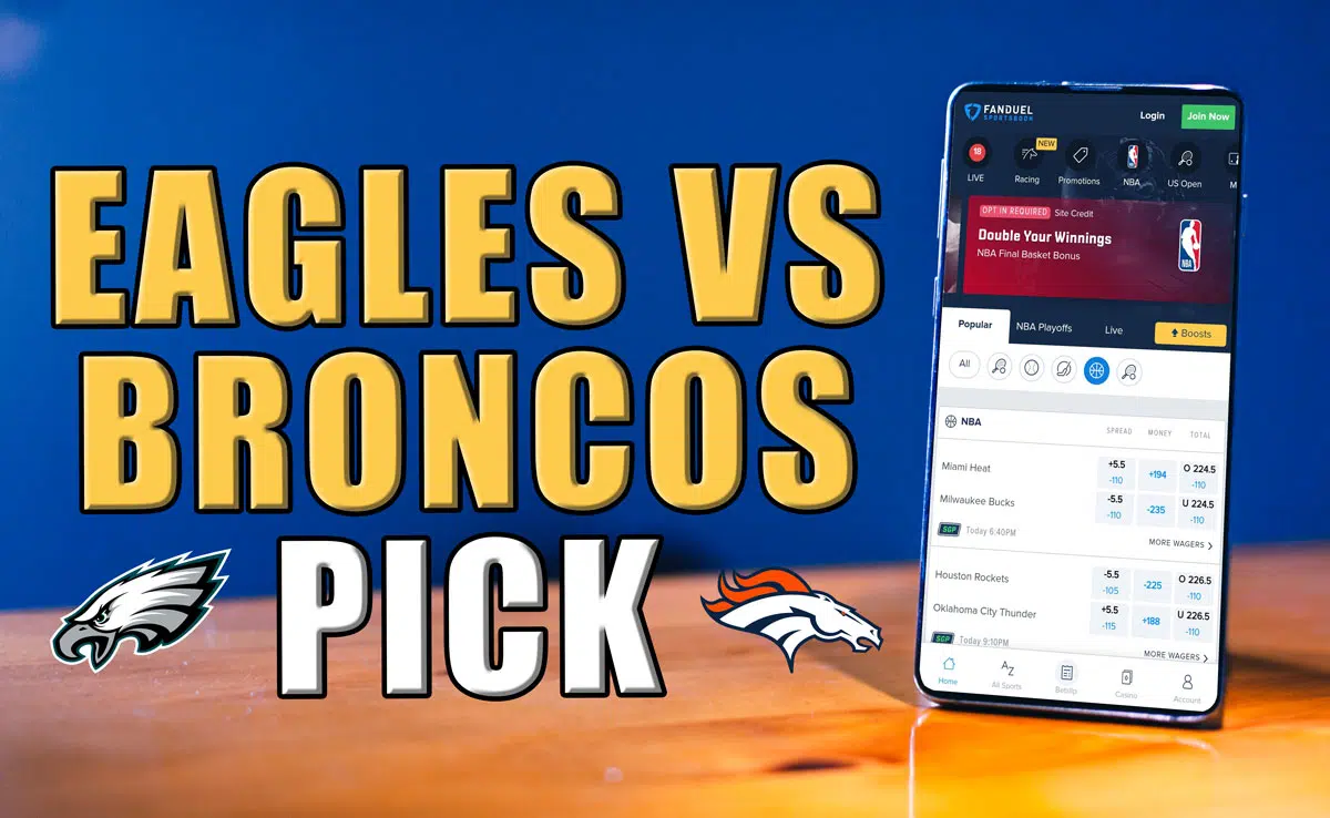 Eagles vs. Broncos Odds, Picks, Prediction (NFL Week 10) Crossing Broad