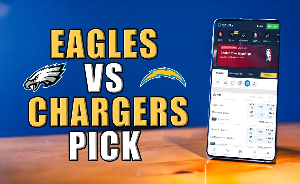 eagles vs chargers pick