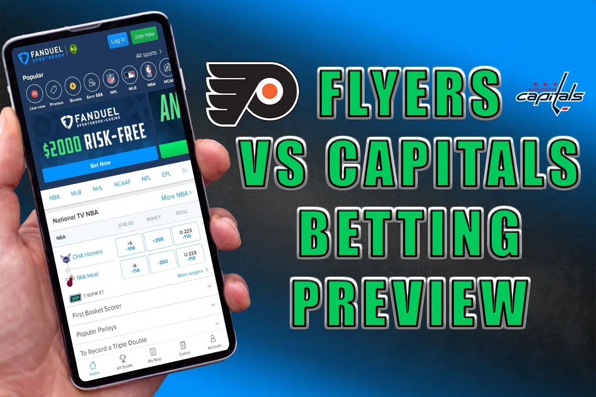 Flyers vs. Capitals betting