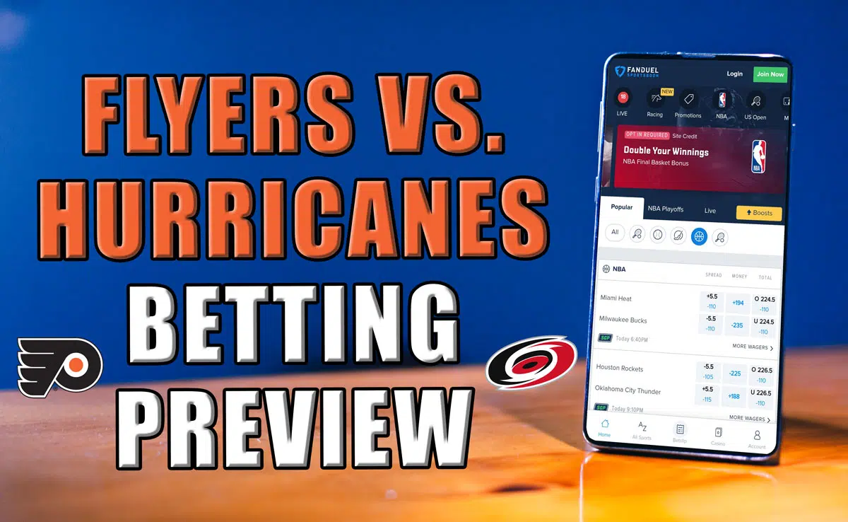 Flyers vs. Hurricanes Betting