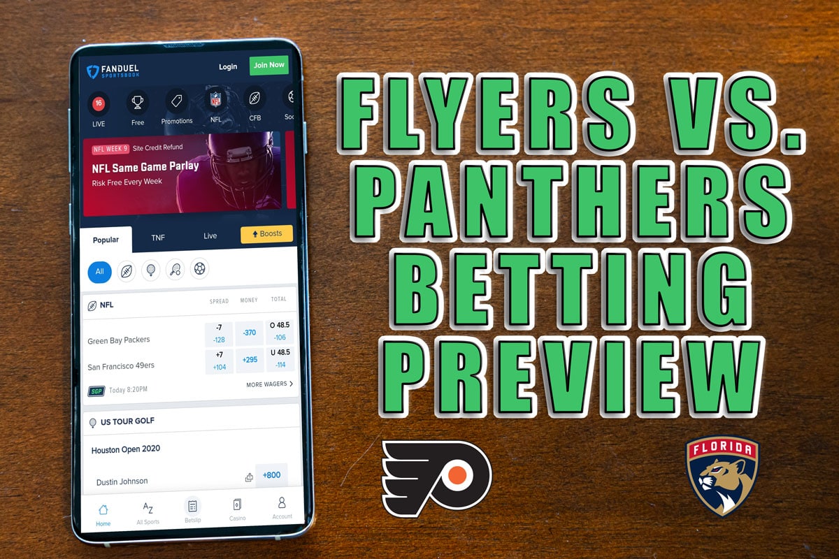Flyers vs. Panthers Betting Odds, Pick and Prediction (November 24, 2021)