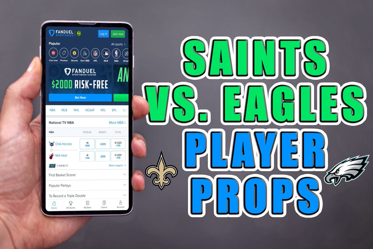 The Top Saints vs. Eagles Player Props Picks