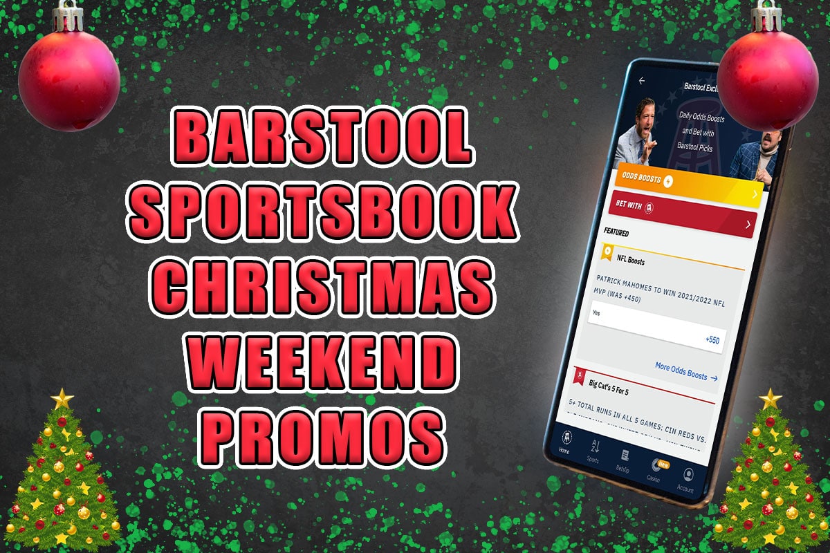 The Best Barstool Sportsbook Promo Code for Christmas Weekend