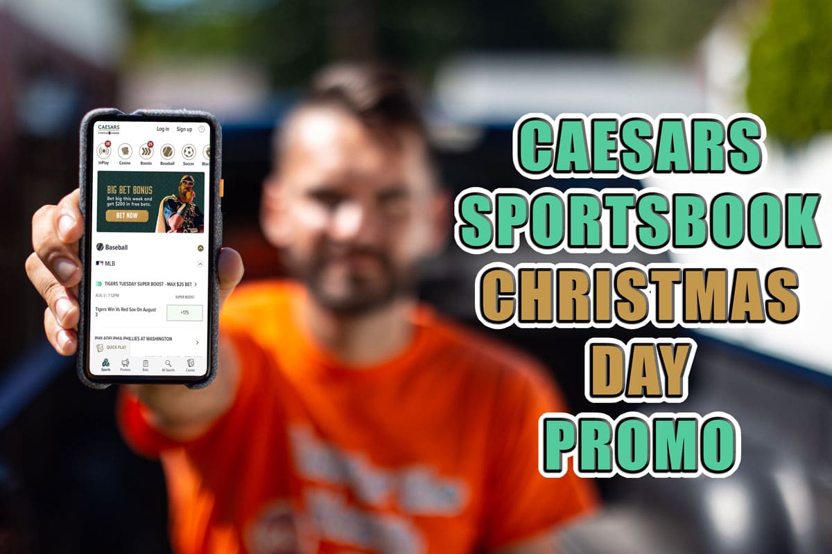 Caesars Sportsbook Promo Code Unwraps Bet $10, Win $100 Xmas Special