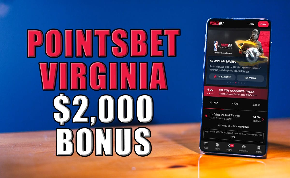 PointsBet Virginia Promo Unlocks Huge $2,000 Bonus This Weekend