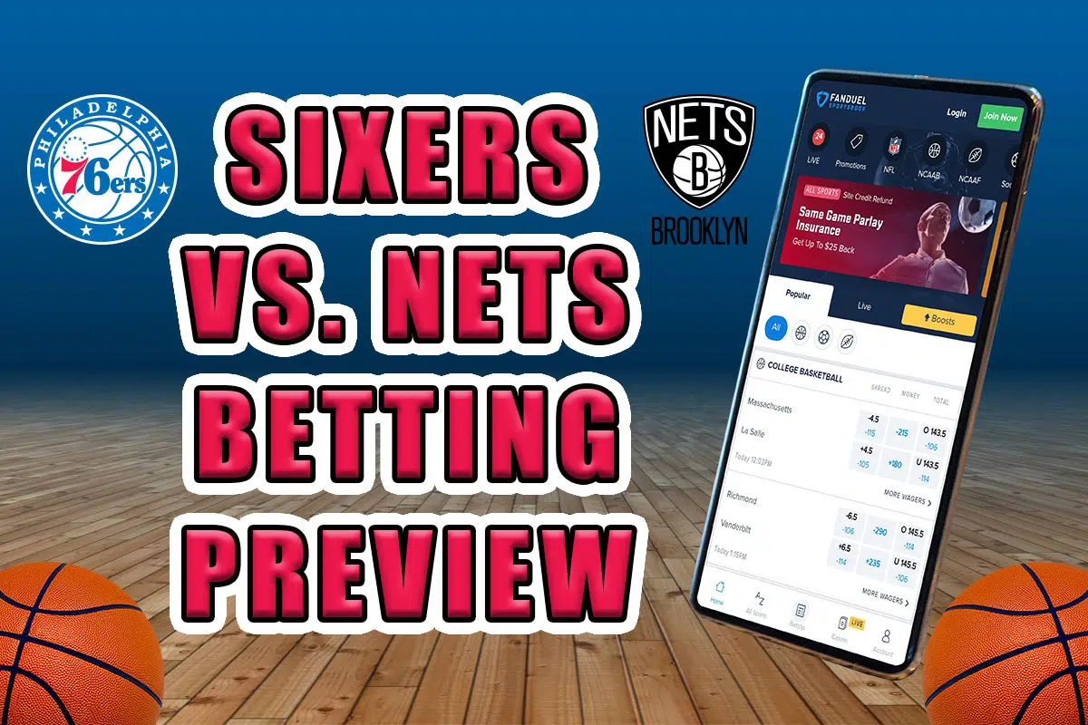 Sixers vs. Nets Betting