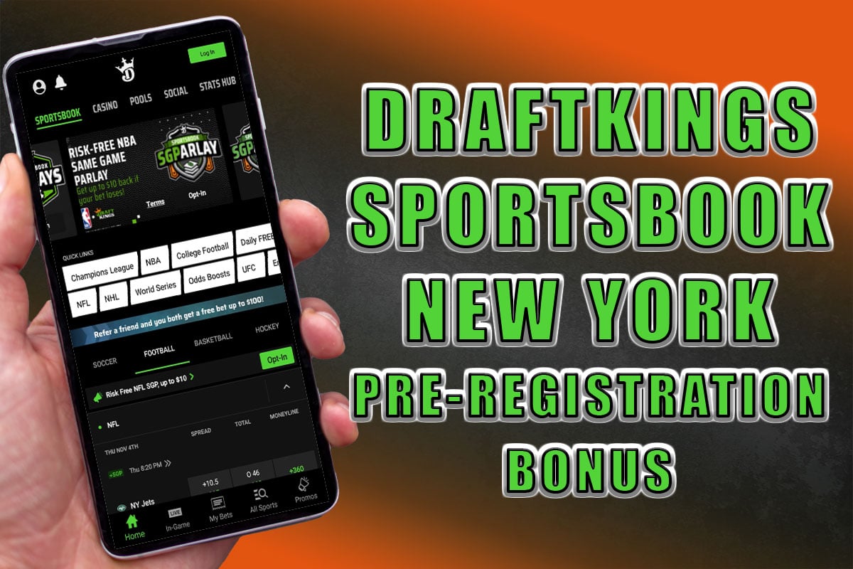DraftKings NY Coming Saturday, Get Pre-Registration Bonus Now