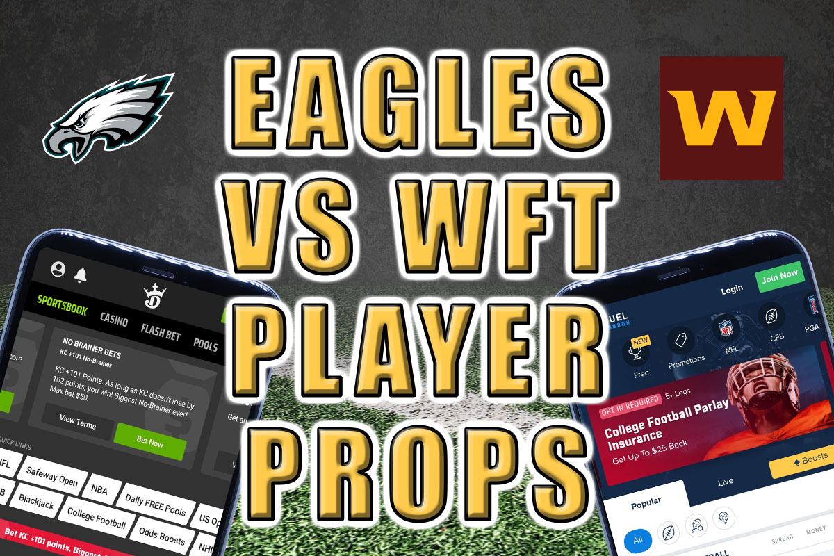 The 3 Best Eagles vs. Washington Player Props