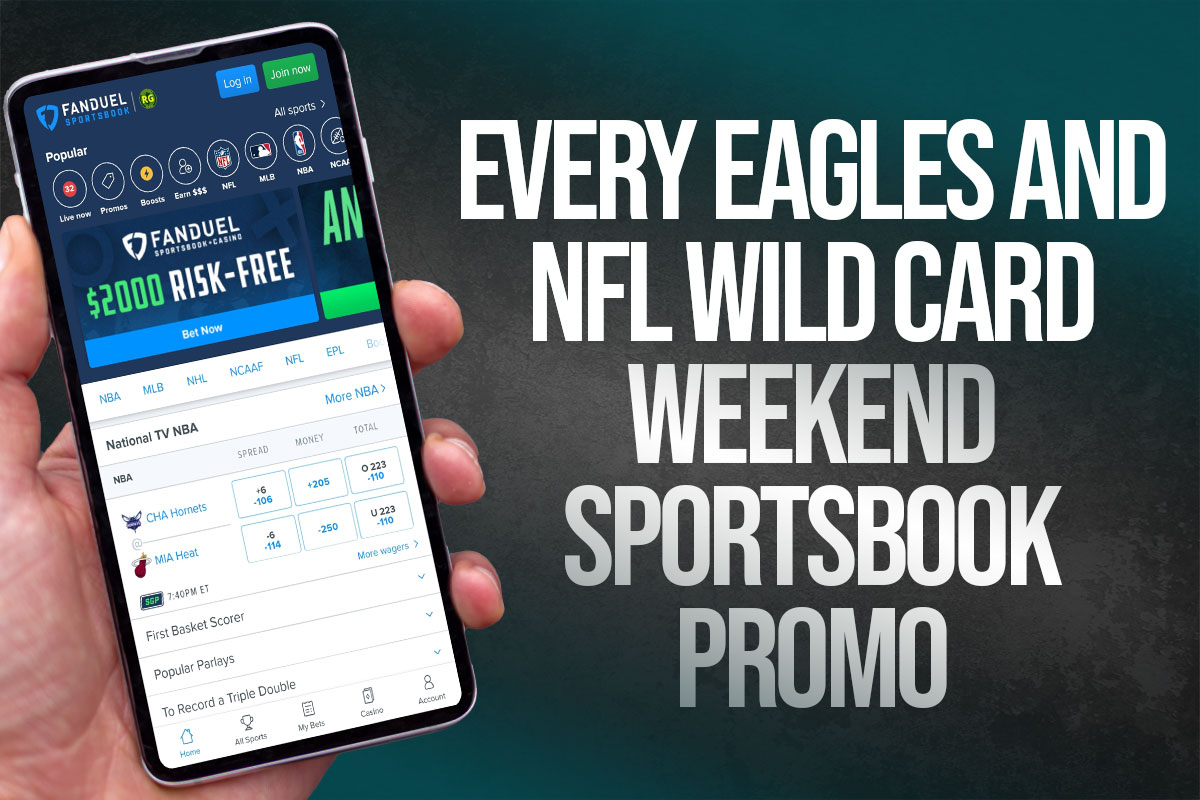 Here Are the Best Eagles-Bucs, NFL Super Wild Card Weekend Betting Promos