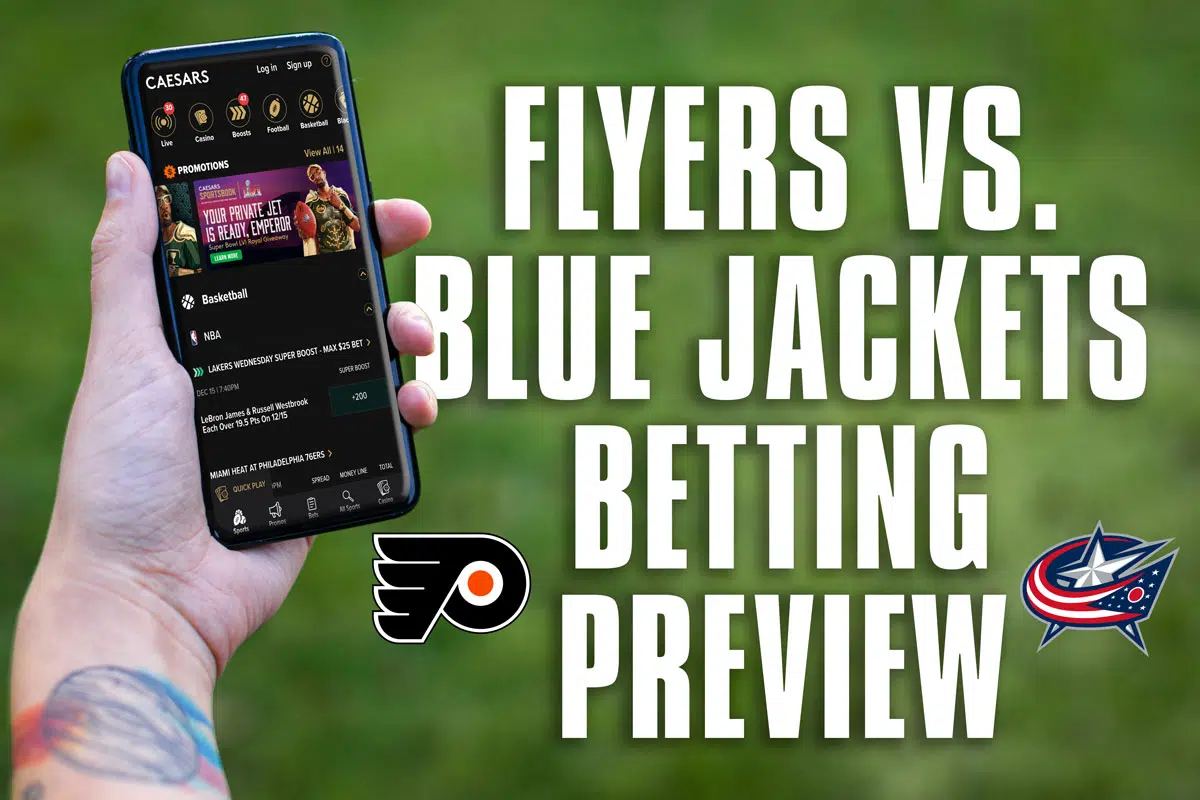 Flyers vs. Blue Jackets betting