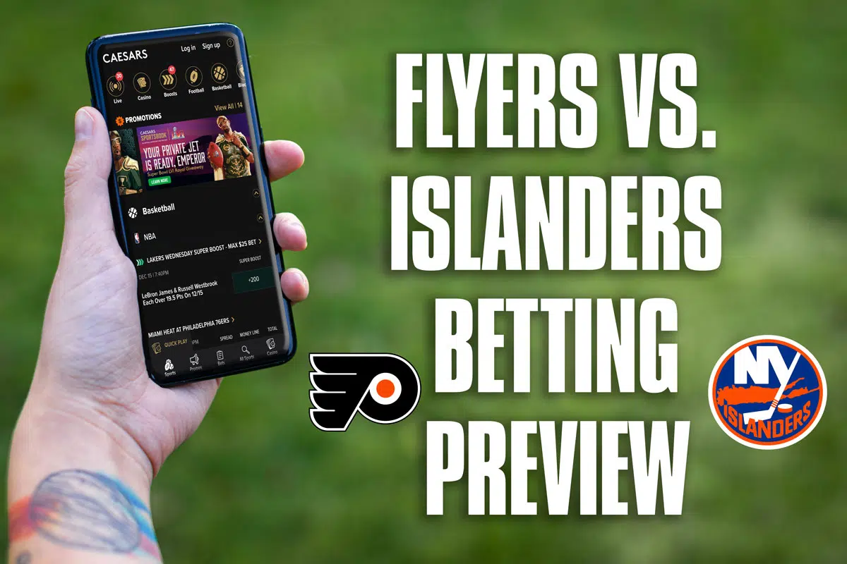 Flyers vs. Islanders betting