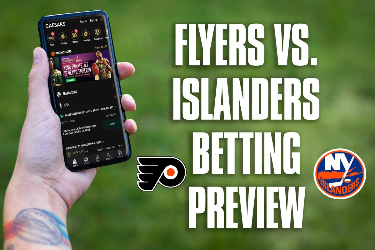 Flyers vs. Islanders Betting Odds, Pick, and Prediction (January 25, 2022) Crossing Broad