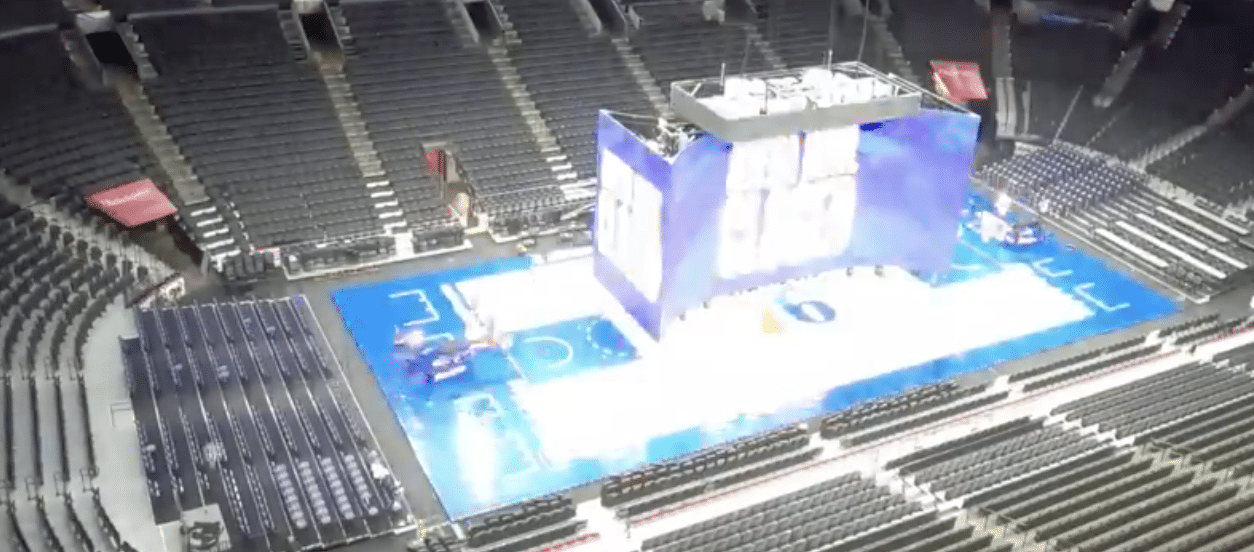 A Timelapse of Eight Events in Eight Days at the Wells Fargo Center