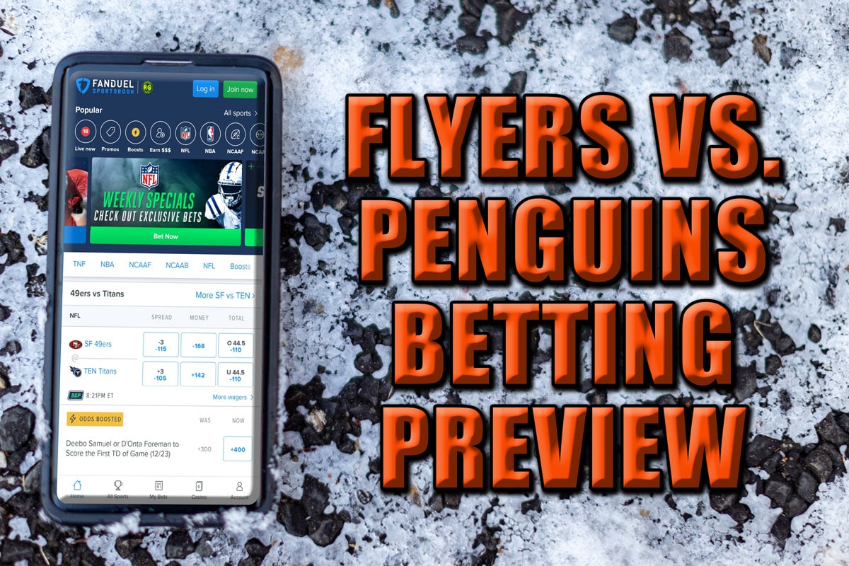 Flyers vs. Penguins Betting Odds, Pick and Prediction (January 6, 2022)