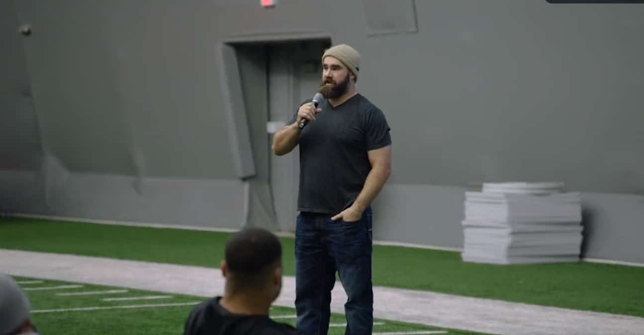 Jason Kelce Cementing G.O.A.T. Status with Another Fantastic Speech