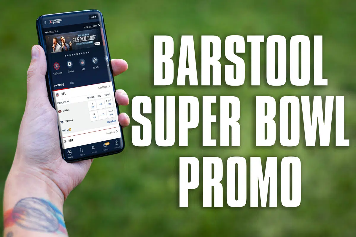 Barstool Sportsbook Promo Code Counts Down to Super Bowl With Great