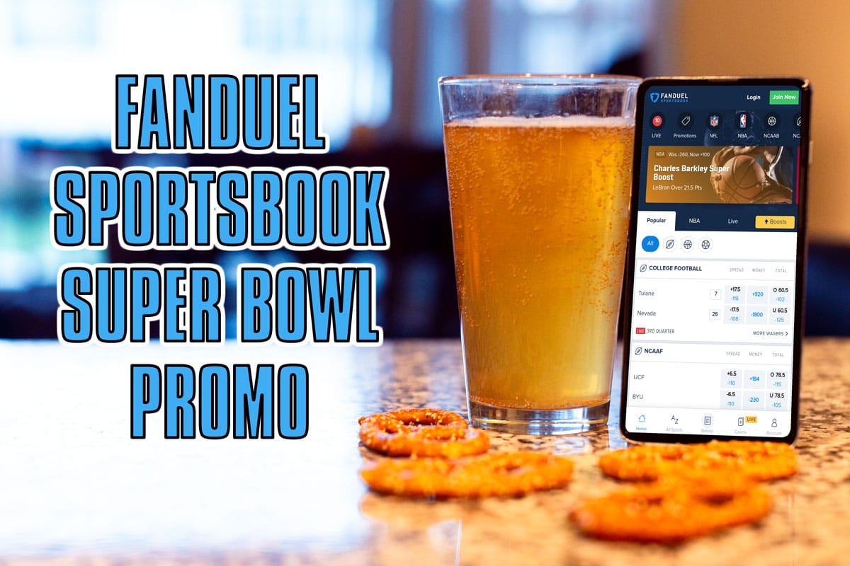 Bet 5 to Win 280 With FanDuel Super Bowl Promo Crossing Broad