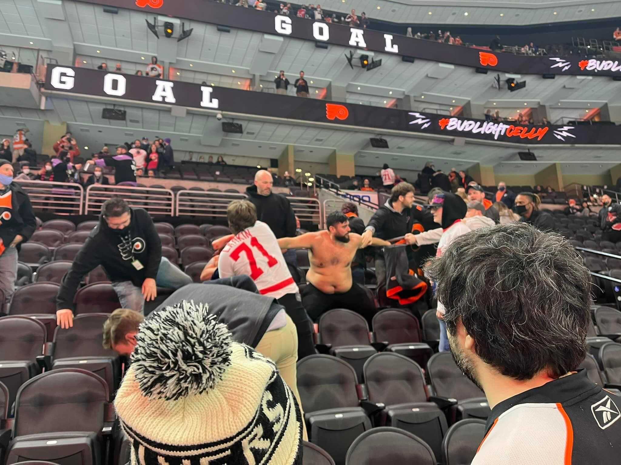 Video: Red Wings Fan Throws Haymakers During Fight In The Stands