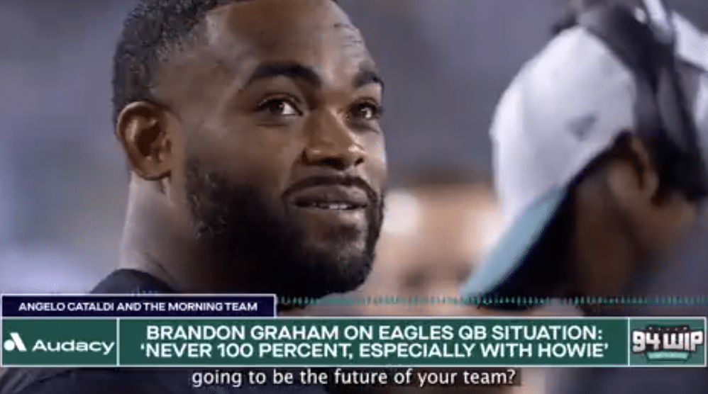 Brandon Graham Doesn’t Seem Convinced that Jalen Hurts Will Be the QB in 2022