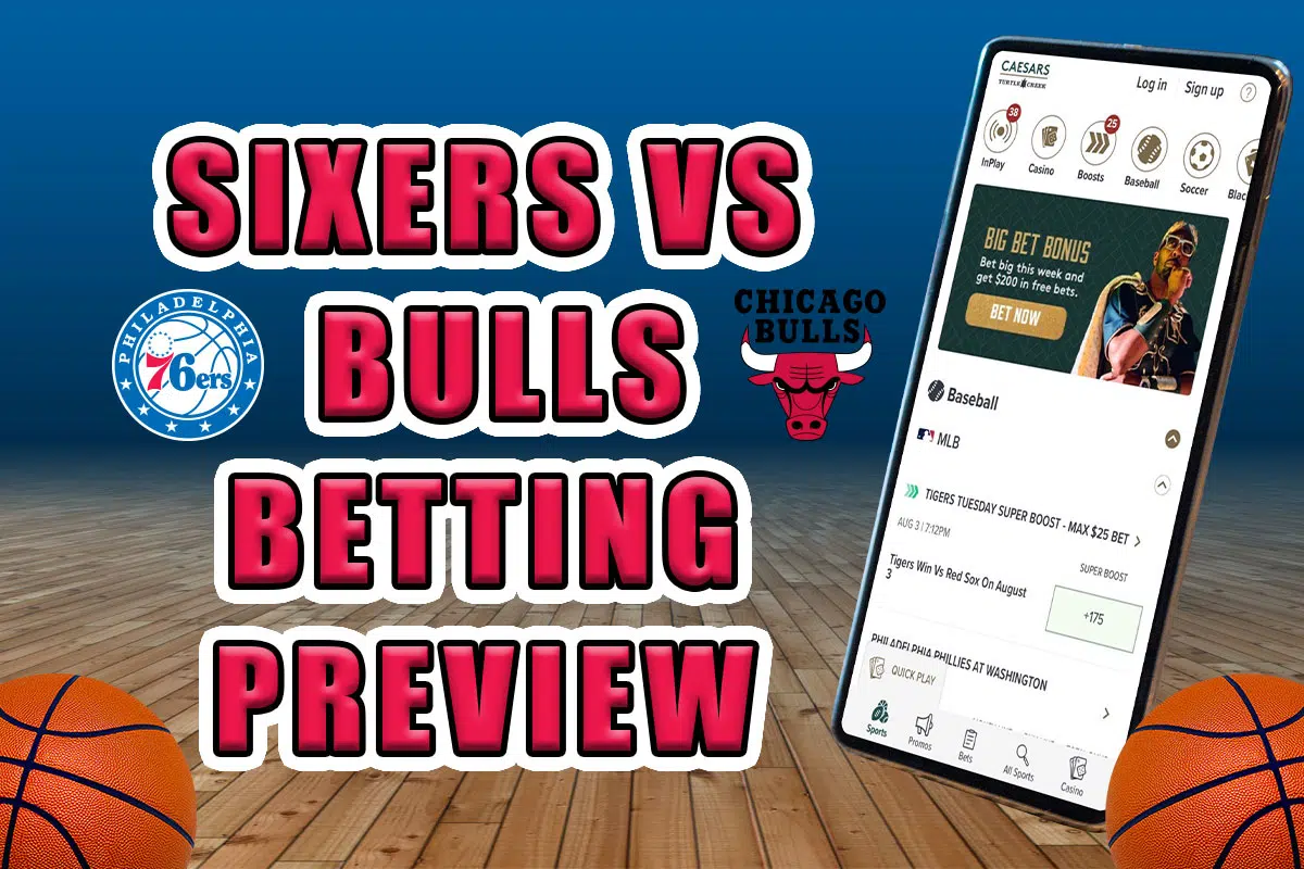 Sixers vs. Bulls betting