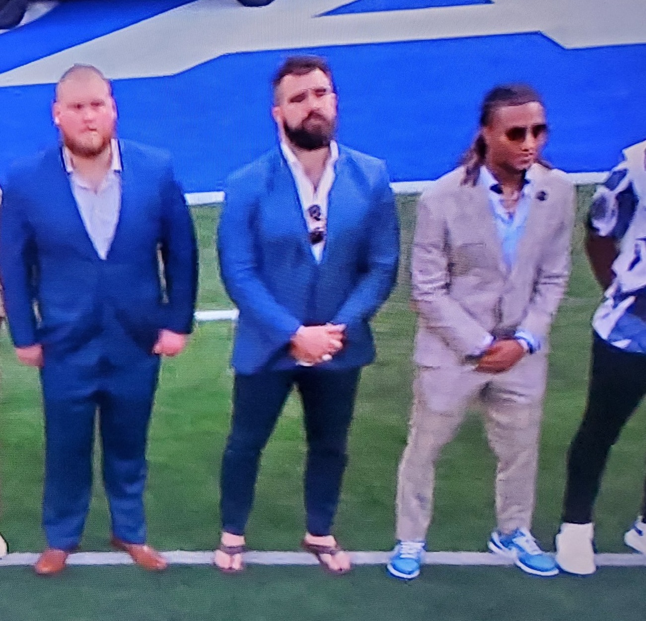 Jason Kelce Wins 'Best Dressed' at the Super Bowl - Crossing Broad
