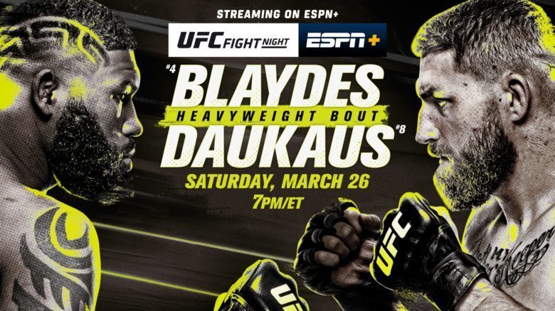Philly’s Chris Daukaus Big Underdog in Saturday’s UFC Main Event