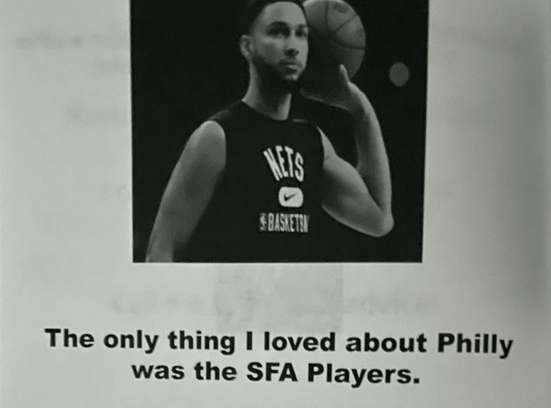 Someone Paid $50 Real American Dollars To Take Out a Full Page Ad Roasting Ben Simmons