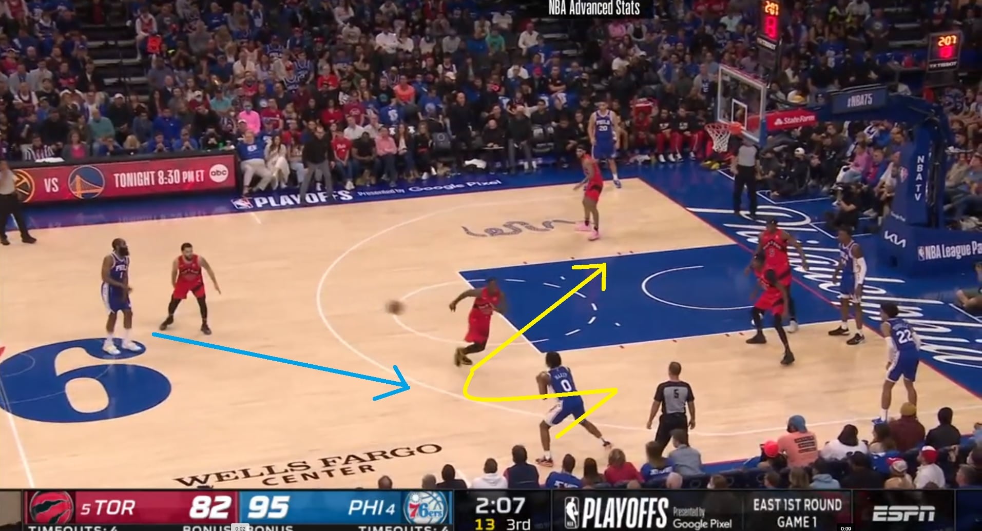 The Sixers Used Simple Actions to get Tyrese Maxey Going Early in Game One