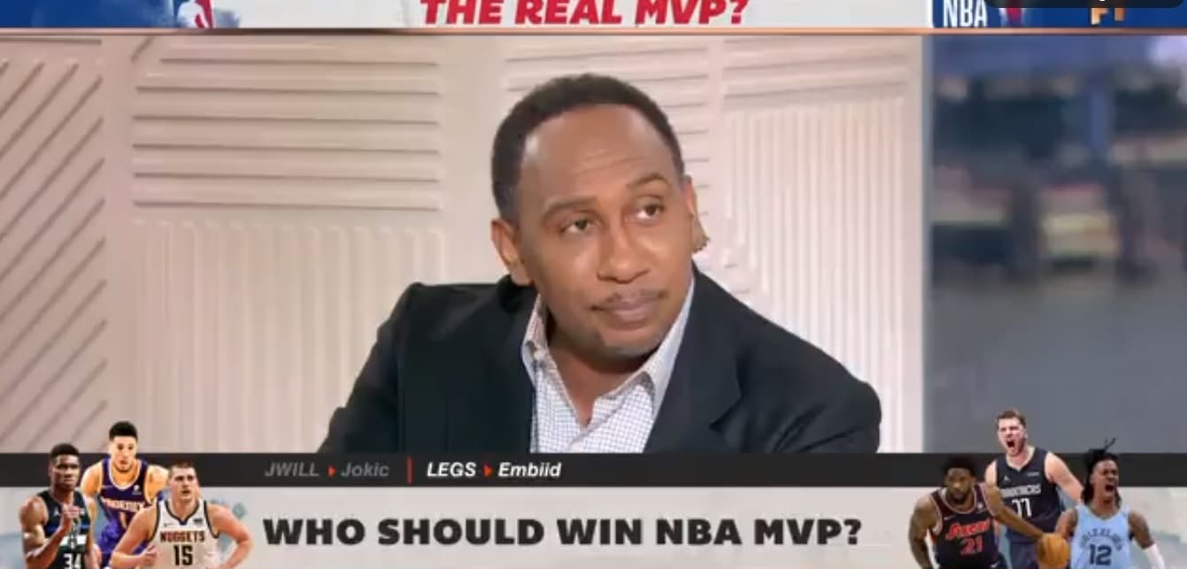 Stephen A. Smith Gave Joel Embiid his MVP Vote
