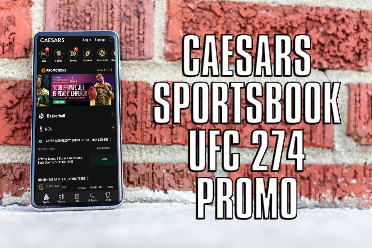 caesars sportsbook ufc 274 promo