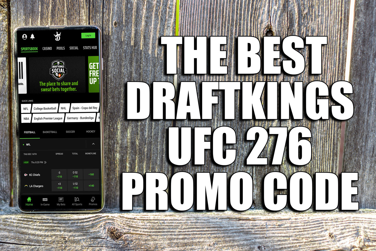 Here's How to Get the Best DraftKings UFC 276 Promo Code Crossing Broad