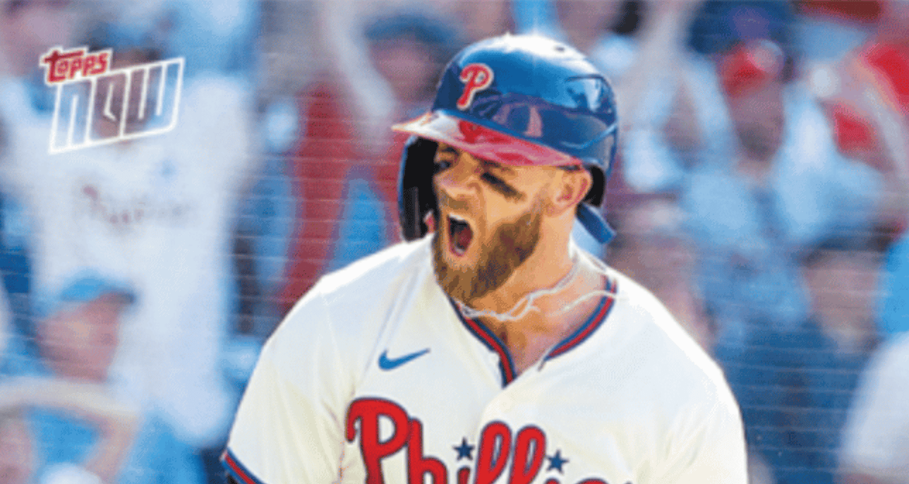 Topps is Selling Bryce Harper Grand Slam and Bryson Stott Walk-Off Cards for the Next 24 Hours